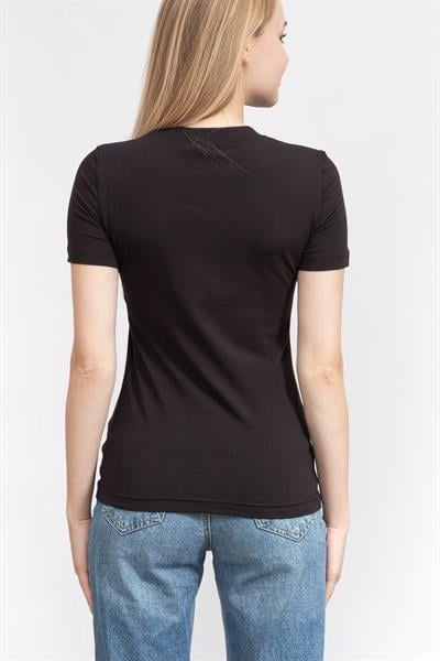 Versace Jeans Couture Kadın Bisiklet Yaka T-Shirt