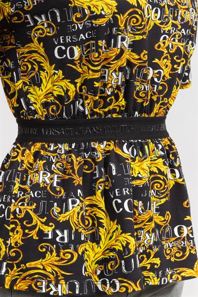 Versace Jeans Couture Kadın Bisiklet Yaka T-Shirt