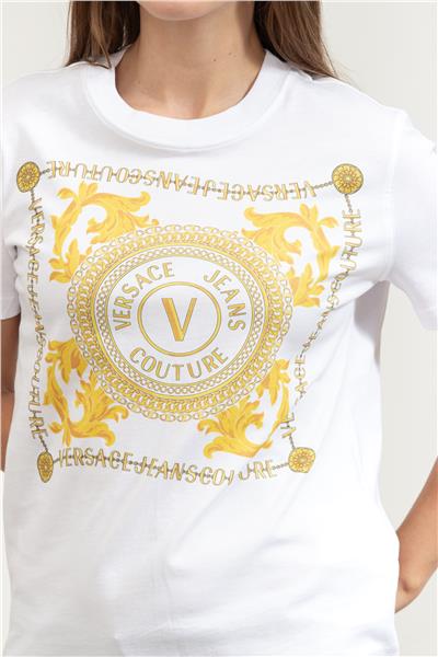 Versace Jeans Couture Kadın Bisiklet Yaka T-Shirt