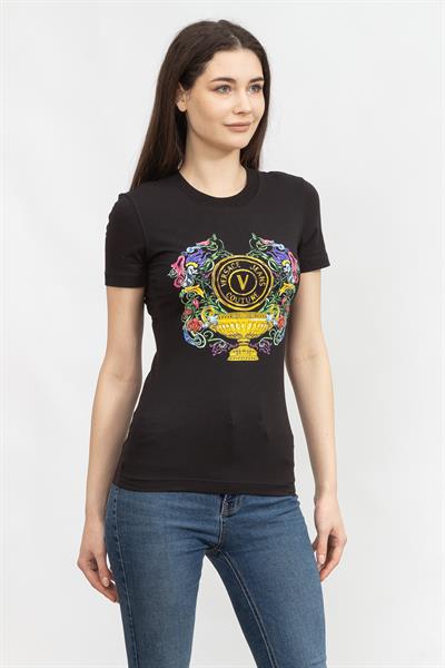 Versace Jeans Couture Kadın Bisiklet Yaka T-Shirt