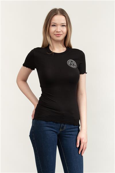 Versace Jeans Couture Kadın Bisiklet Yaka T-Shirt