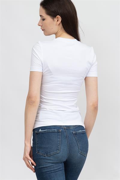 Versace Jeans Couture Kadın Bisiklet Yaka T-Shirt