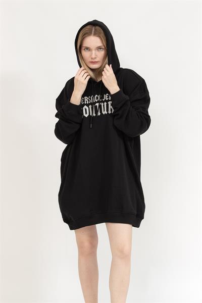 Versace Jeans Couture Kadın Kapüşonlu Sweatshirt