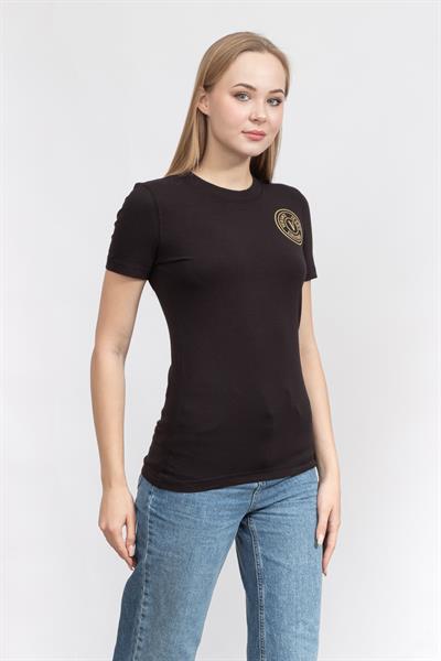 Versace Jeans Couture Kadın Bisiklet Yaka T-Shirt