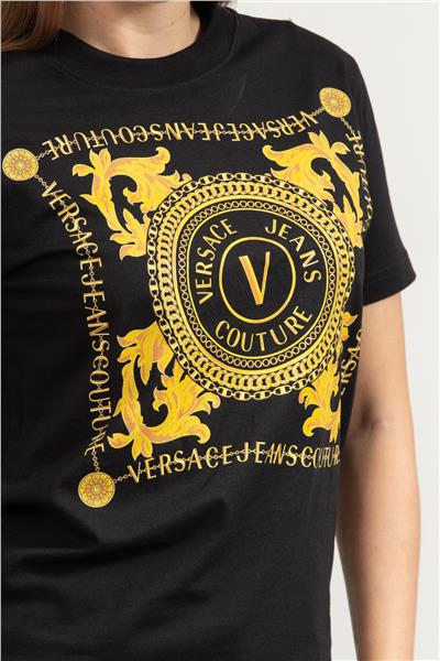 Versace Jeans Couture Kadın Bisiklet Yaka T-Shirt