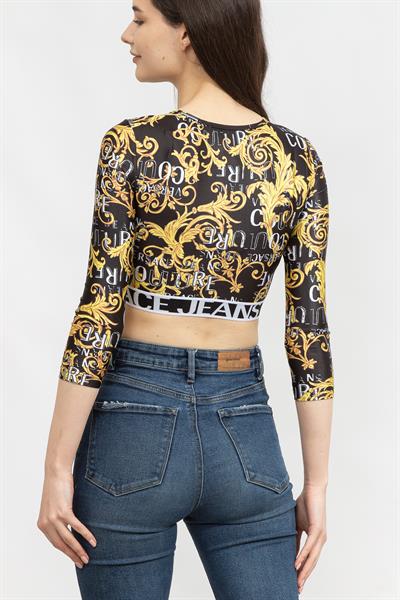 Versace Jeans Couture Kadın Bisiklet Yaka T-Shirt