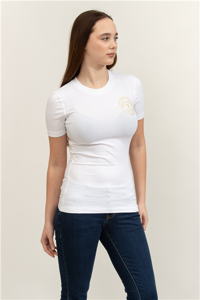 Versace Jeans Couture Kadın Bisiklet Yaka T-Shirt