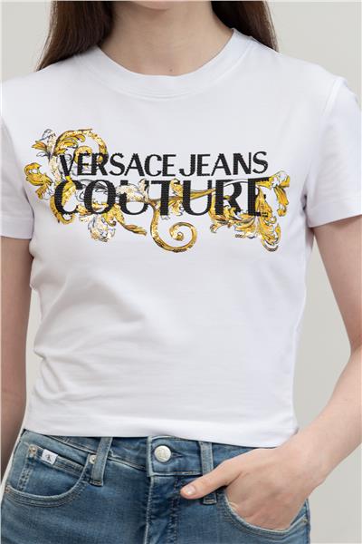 Versace Jeans Couture Kadın Bisiklet Yaka T-Shirt