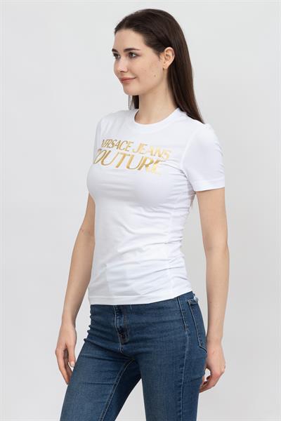 Versace Jeans Couture Kadın Bisiklet Yaka T-Shirt