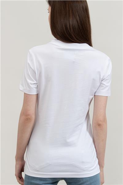 Versace Jeans Couture Kadın Bisiklet Yaka T-Shirt