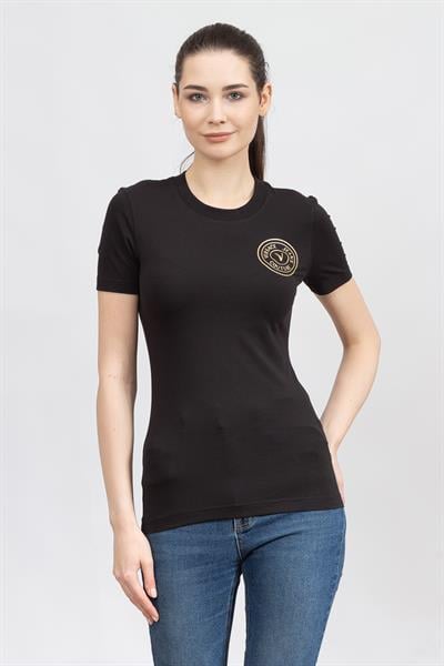 Versace Jeans Couture Kadın Bisiklet Yaka T-Shirt