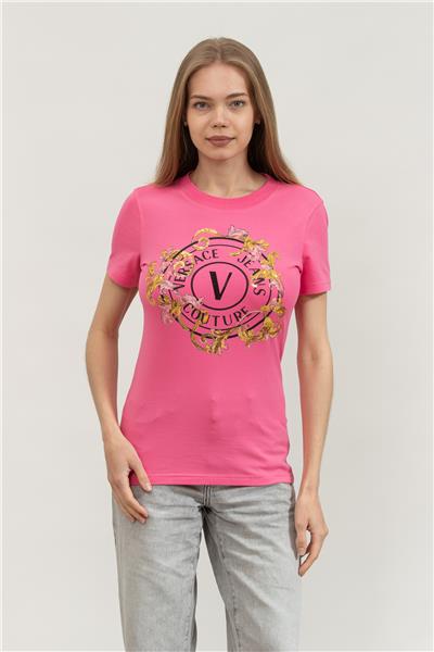 Versace Jeans Couture Kadın Bisiklet Yaka T-Shirt