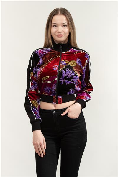 Versace Jeans Couture Kadın Fermuarlı Sweatshirt