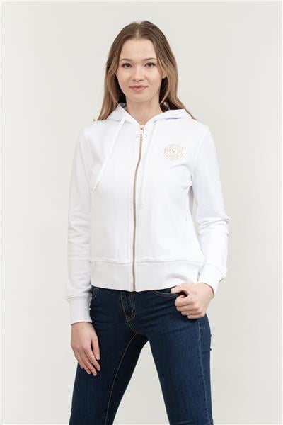 Versace Jeans Couture Kadın Fermuarlı Sweatshirt