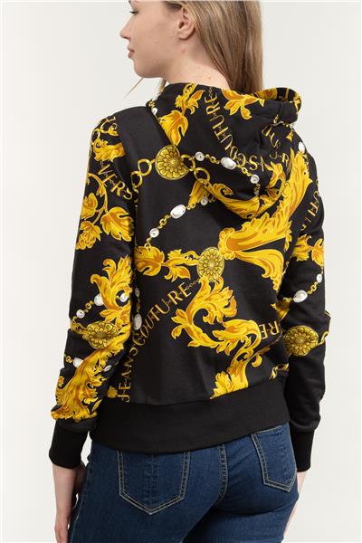 Versace Jeans Couture Kadın Fermuarlı Sweatshirt