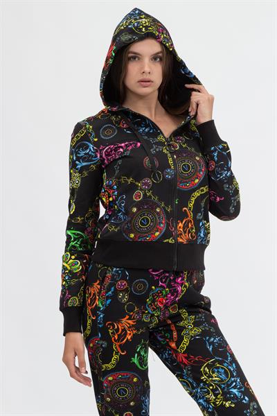 Versace Jeans Couture Kadın Fermuarlı Sweatshirt