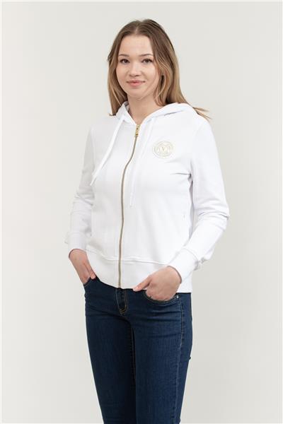 Versace Jeans Couture Kadın Fermuarlı Sweatshirt