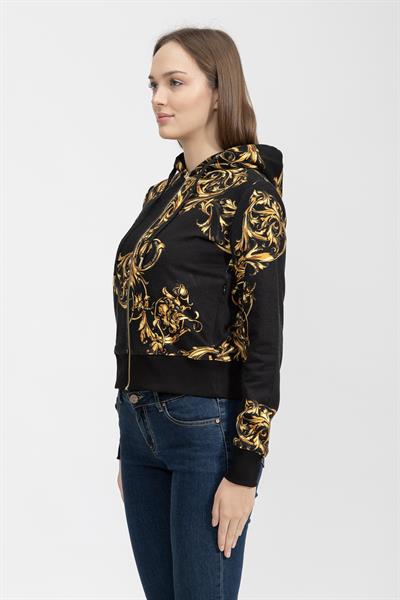 Versace Jeans Couture Kadın Fermuarlı Sweatshirt