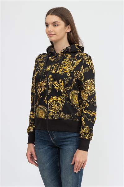 Versace Jeans Couture Kadın Fermuarlı Sweatshirt