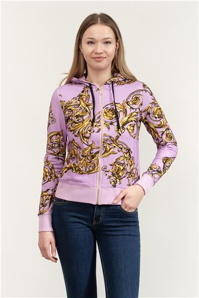 Versace Jeans Couture Kadın Fermuarlı Sweatshirt