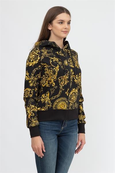 Versace Jeans Couture Kadın Fermuarlı Sweatshirt