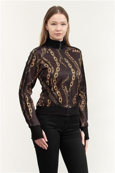 Versace Jeans Couture Kadın Fermuarlı Sweatshirt