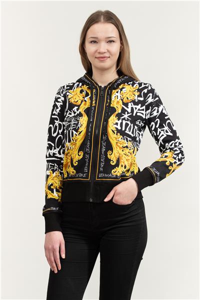 Versace Jeans Couture Kadın Fermuarlı Sweatshirt