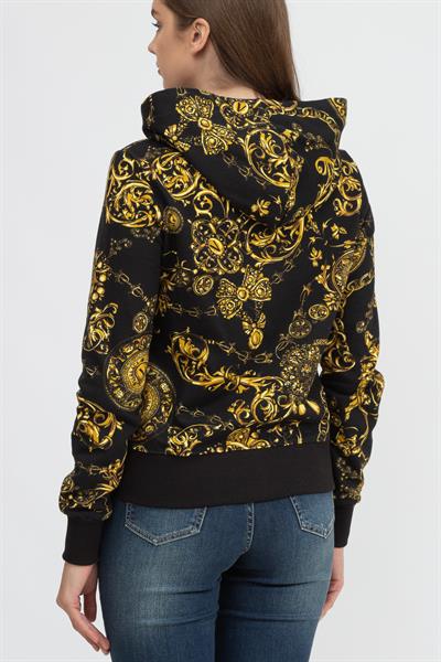 Versace Jeans Couture Kadın Fermuarlı Sweatshirt