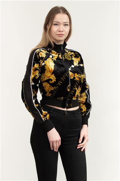 Versace Jeans Couture Kadın Fermuarlı Sweatshirt