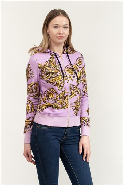 Versace Jeans Couture Kadın Fermuarlı Sweatshirt