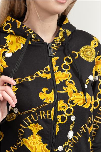 Versace Jeans Couture Kadın Fermuarlı Sweatshirt