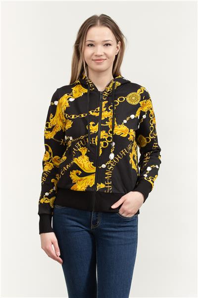 Versace Jeans Couture Kadın Fermuarlı Sweatshirt