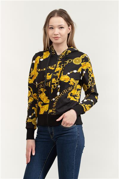 Versace Jeans Couture Kadın Fermuarlı Sweatshirt