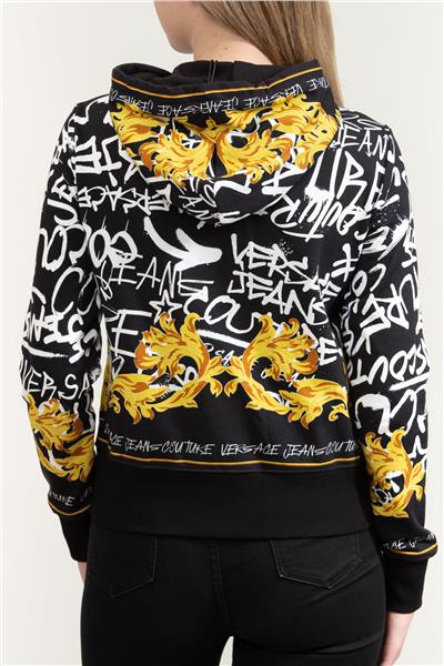 Versace Jeans Couture Kadın Fermuarlı Sweatshirt