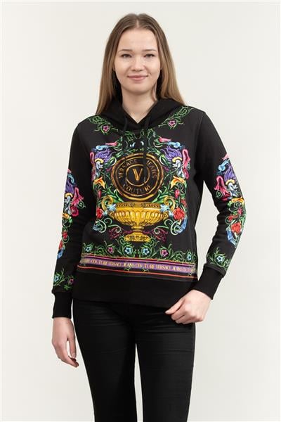 Versace Jeans Couture Kadın Kapüşonlu Sweatshirt