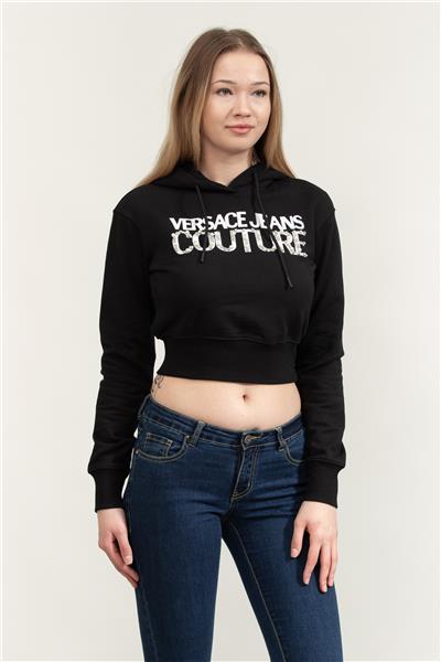 Versace Jeans Couture Kadın Kapüşonlu Sweatshirt