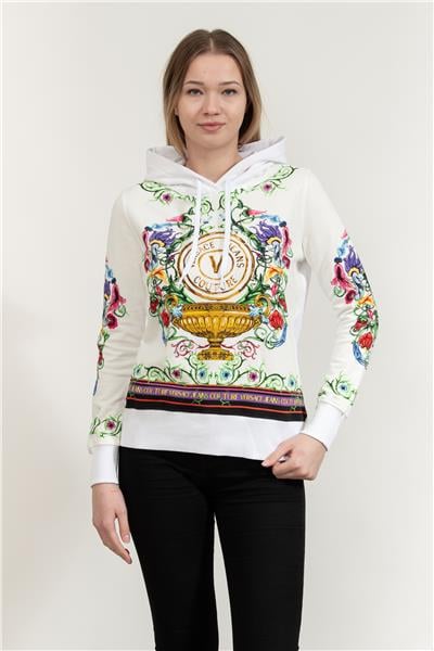 Versace Jeans Couture Kadın Kapüşonlu Sweatshirt