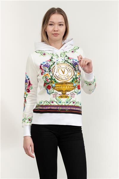 Versace Jeans Couture Kadın Kapüşonlu Sweatshirt