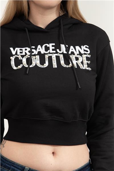 Versace Jeans Couture Kadın Kapüşonlu Sweatshirt