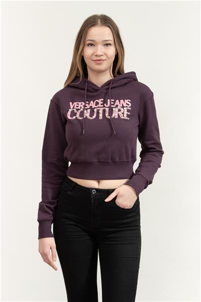 Versace Jeans Couture Kadın Kapüşonlu Sweatshirt