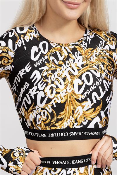 Versace Jeans Couture Kadın Uzun Kollu T-Shirt