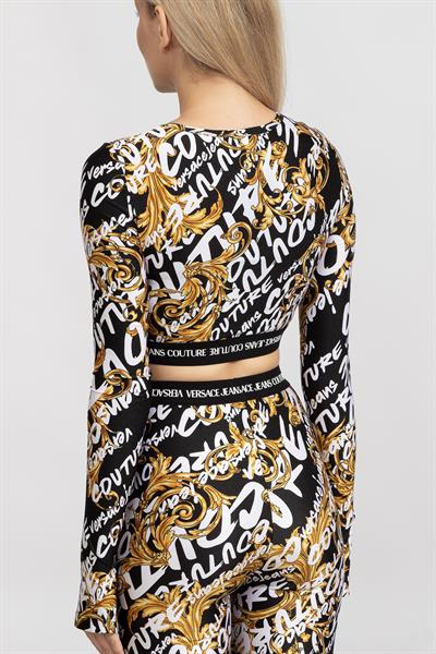 Versace Jeans Couture Kadın Uzun Kollu T-Shirt