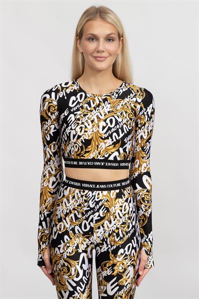 Versace Jeans Couture Kadın Uzun Kollu T-Shirt
