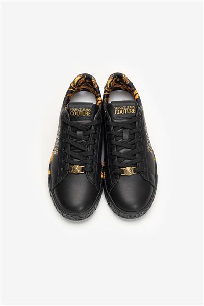 Versace Jeans Couture Leather Printed Outsole Kadın Sneaker