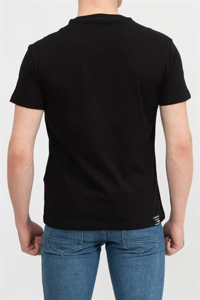 Versace Jeans Couture Logo Baskılı  Erkek T-Shirt Lacivert