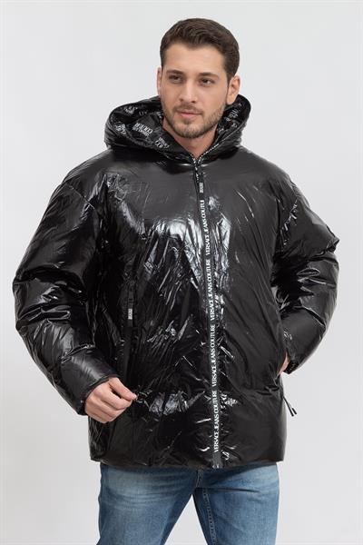 Versace Jeans Couture Logo Zip Erkek Mont