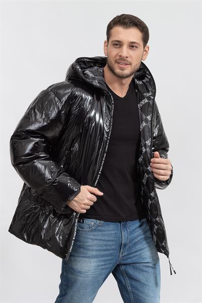 Versace Jeans Couture Logo Zip Erkek Mont