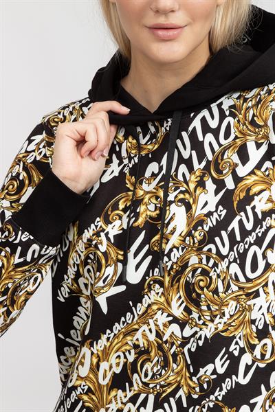 Versace Jeans Couture Mix Kadın Kapüşonlu Sweatshirt