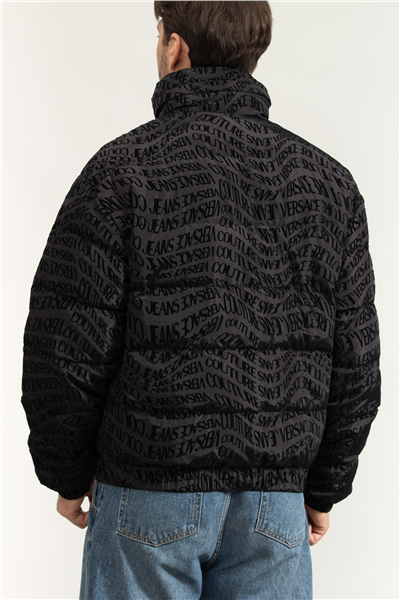 Versace Jeans Couture NY 50D Pr. All Liquify Flock Erkek Şişme Mont