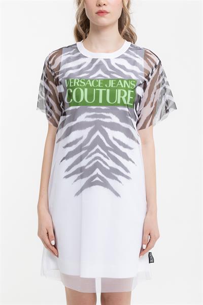 Versace Jeans Couture Tiger %100 Pamuklu Elbise